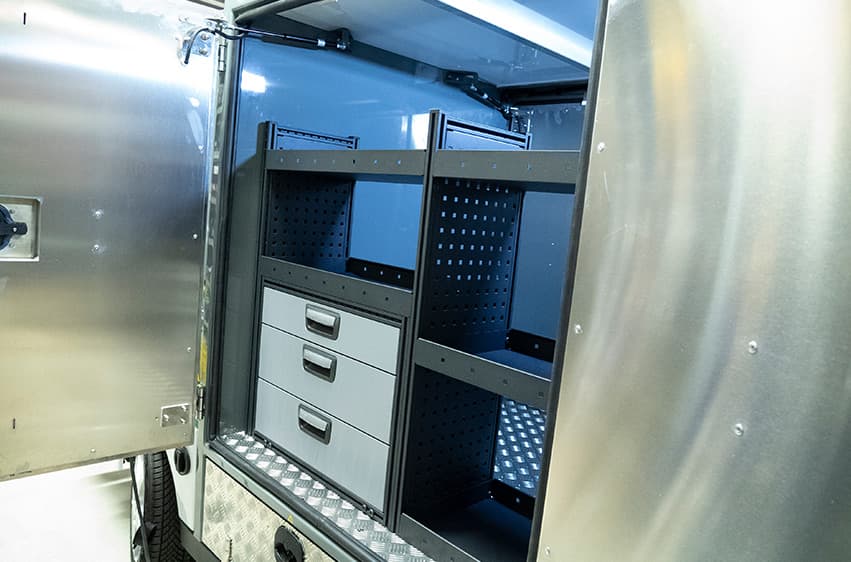 Inredning skåp/VAN
