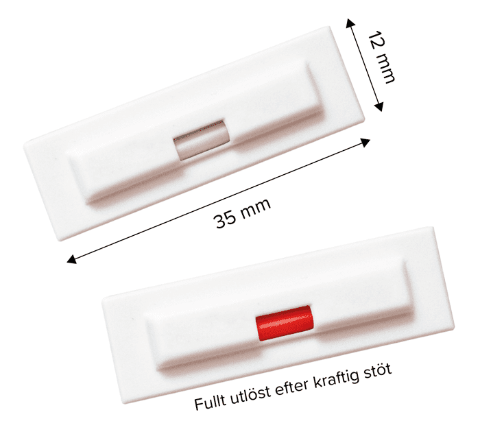 ImpactAlert – stötindikator för batterier