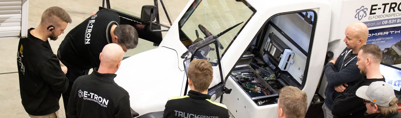 Utbildning av servicetekniker för elfordon