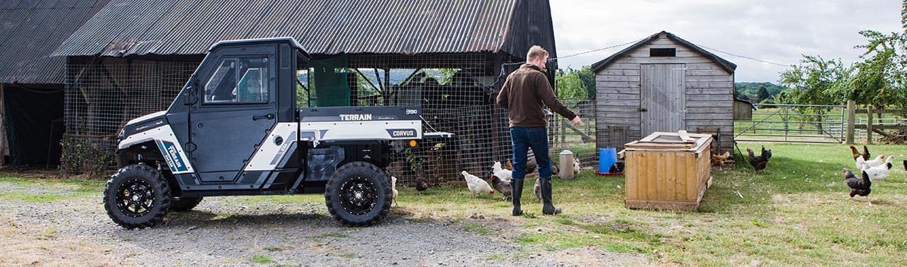 Eldrivna terrängfordon och UTV med litiumbatteri